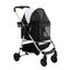 i.Pet Pet Stroller Pram Dog Cat Carrier Cage Large Travel Pushchair Foldable 4 Wheels