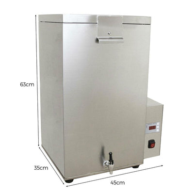 Rooster Farms 70L Chicken Scalding Machine Stainless Steel Poultry Scalder